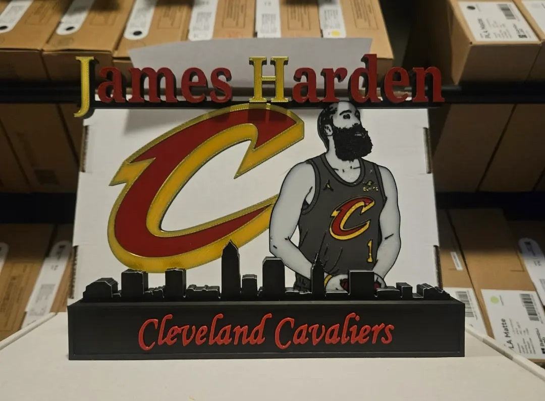All sports 10-inch nameplate featuring NFL, NBA, MLB athletes like Kobe, Jordan, LeBron, Curry, Ohtani, Brady