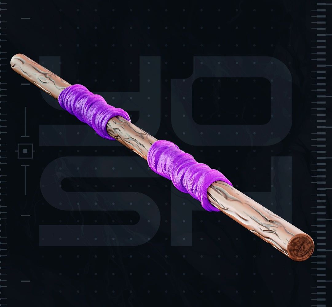 TMNT Donatello staff cosplay will be in 2 pieces by 3dCurioPrints