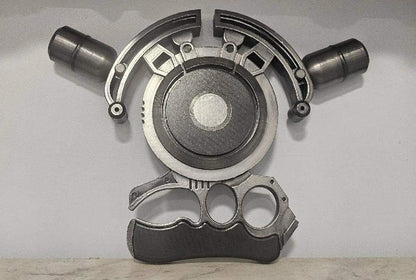 Vigilante arkham line launcher cosplay batman superhero cosplay instead silver grey by 3dCurioPrints