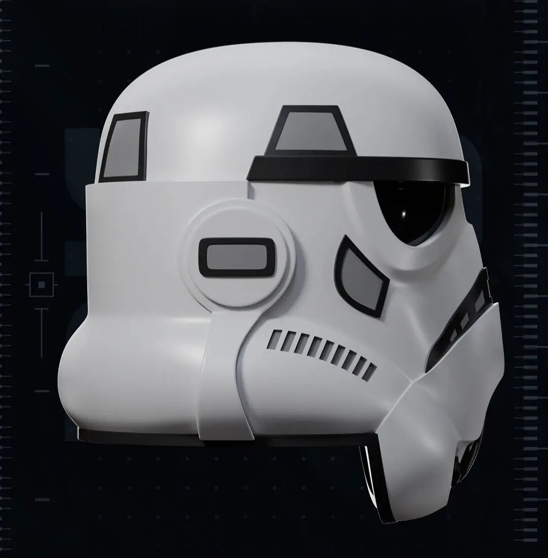 Lego stormtrooper helmet fits heads up to 24" by 3dCurioPrints