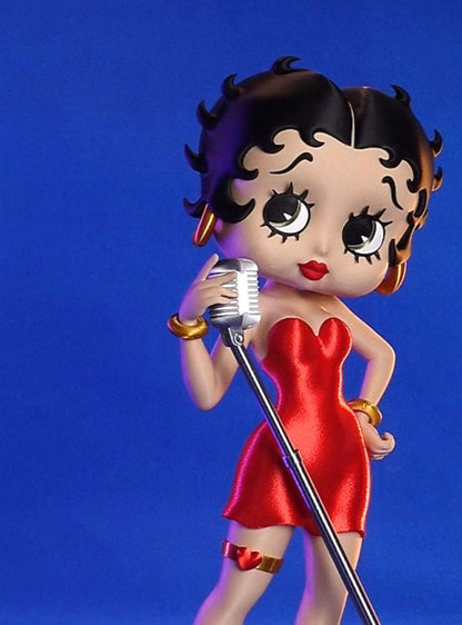 17" or 20" Betty Boop Colored Version Microphone Prop Glued On Your Side by 3dCurioPrints