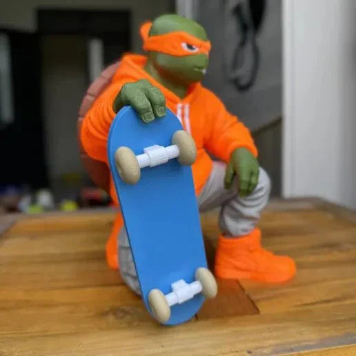16-inch Michelangelo TMNT urban version figure with street-style design