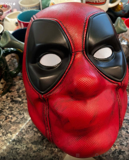 Shrekpool mask helmet fits stand size heads fits heads up to 24" only clean by 3dCurioPrints