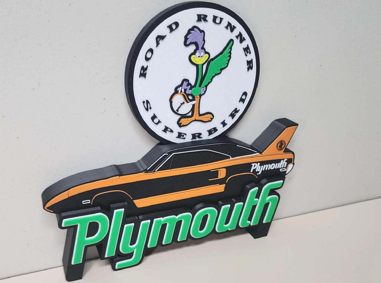 Plymouth road runner wall desk art by 3dCurioPrints
