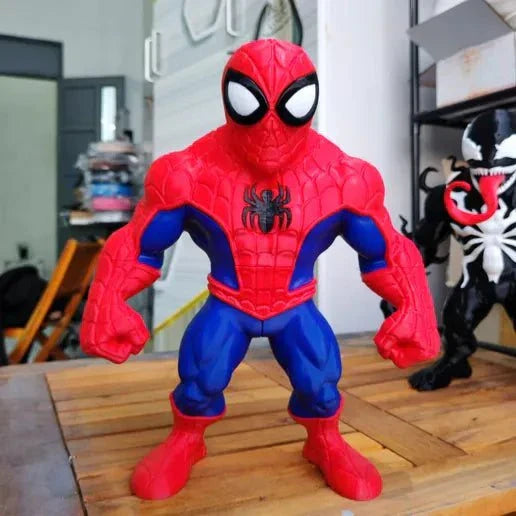 15-inch Spiderman statue figure standing 1ft 3in tall Marvel collectible