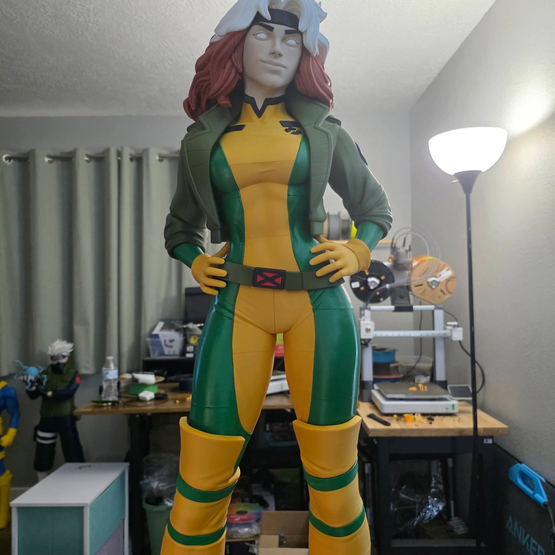 Life sized Rogue Marvel statue 5 ft 11 in collectible fan display