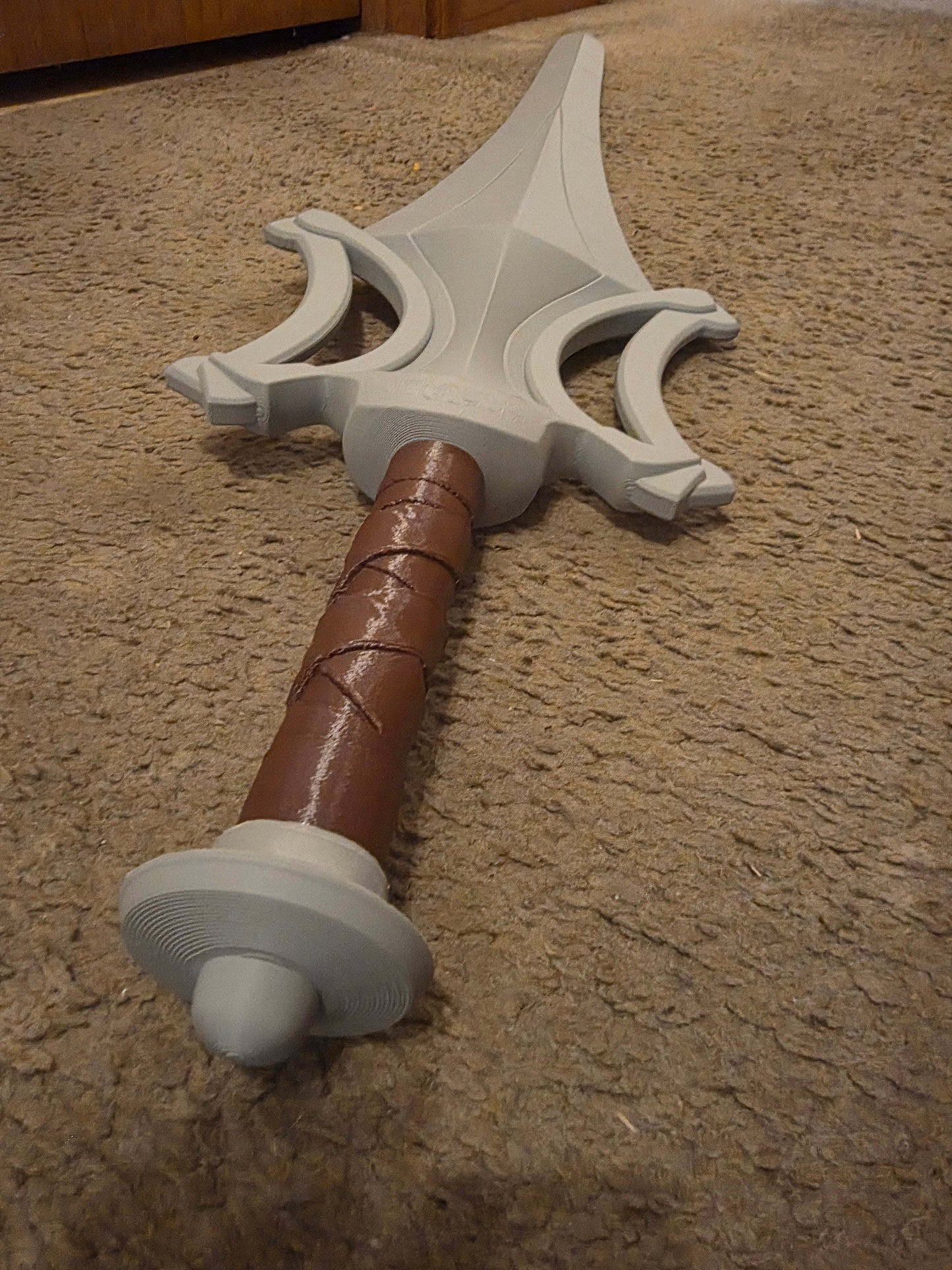 44-inch Masters of the Universe He-Man sword kit in two pieces for glue assembly