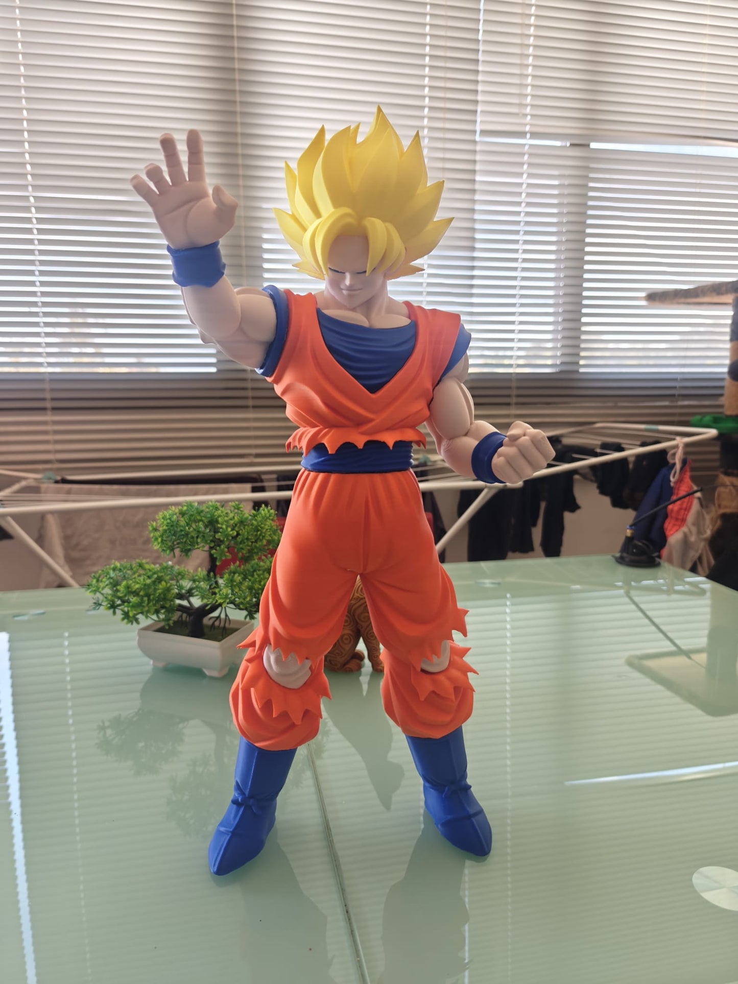 2ft 24" Goku son saiyan by 3dCurioPrints