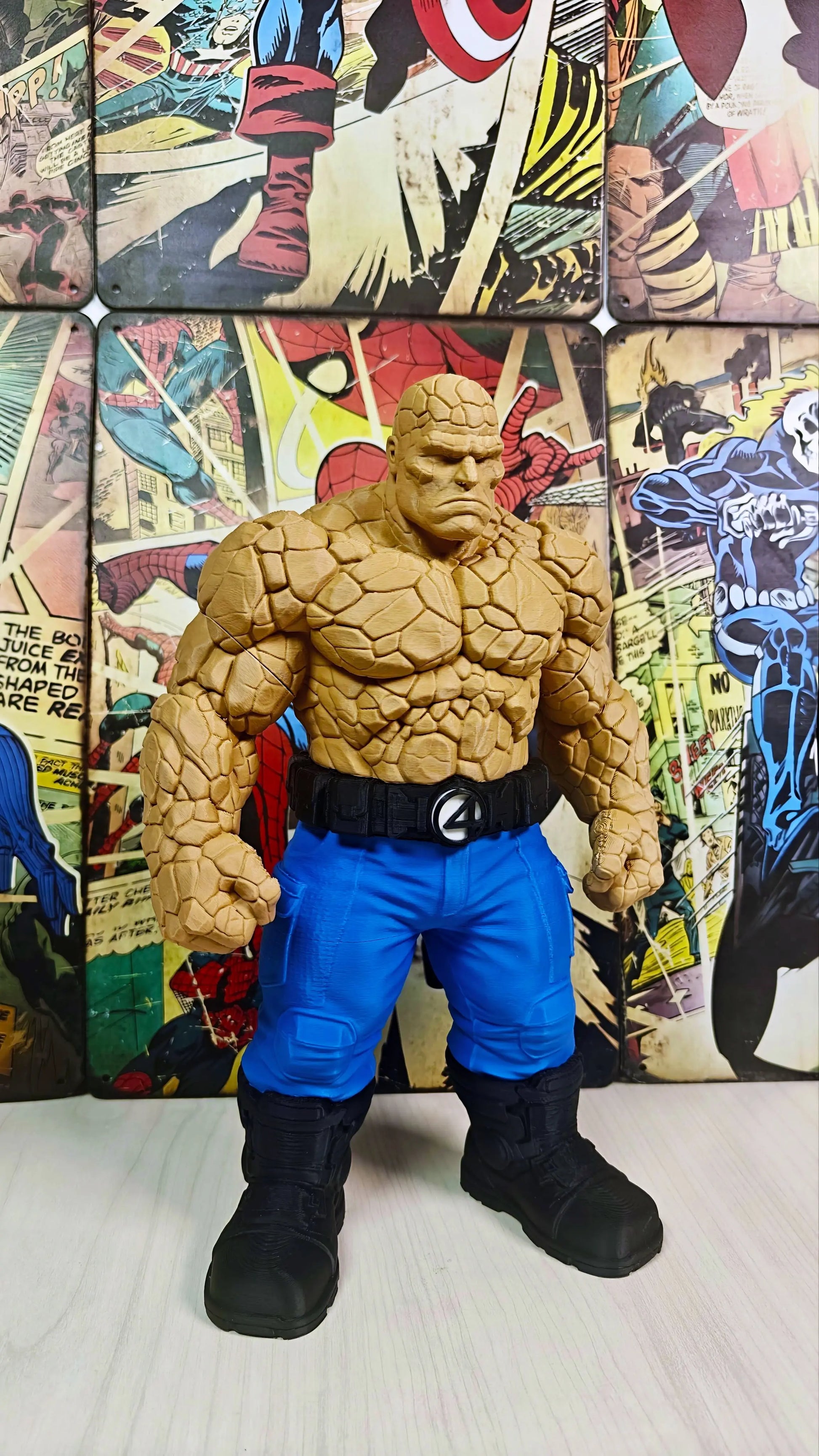 22" 1ft 10in the thing from Fantastic 4 by 3dCurioPrints