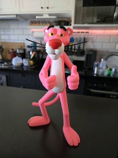 12" 1ft Pink Panther will do in either pink white stomach by 3dCurioPrints