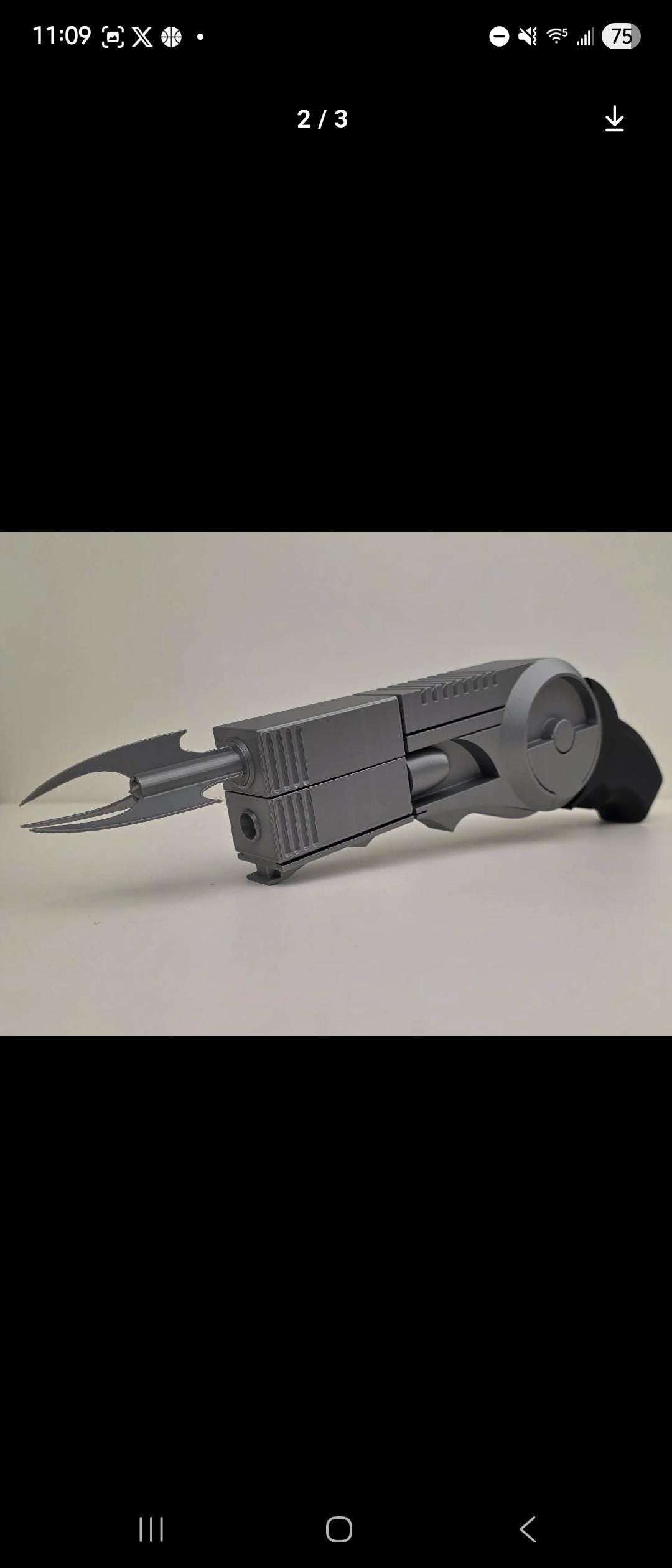 Cosplay vigilante arkham knights batcall batclaw batman by 3dCurioPrints
