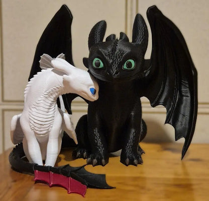 12" 1ft toothless from How to train your dragon tail glue your end by 3dCurioPrints