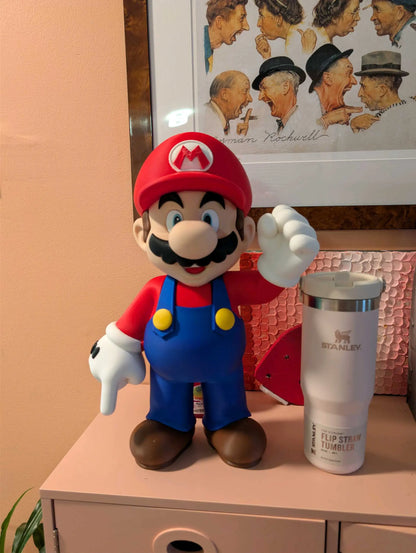 18" 1ft 6in Mario can do brown or black shoes by 3dCurioPrints