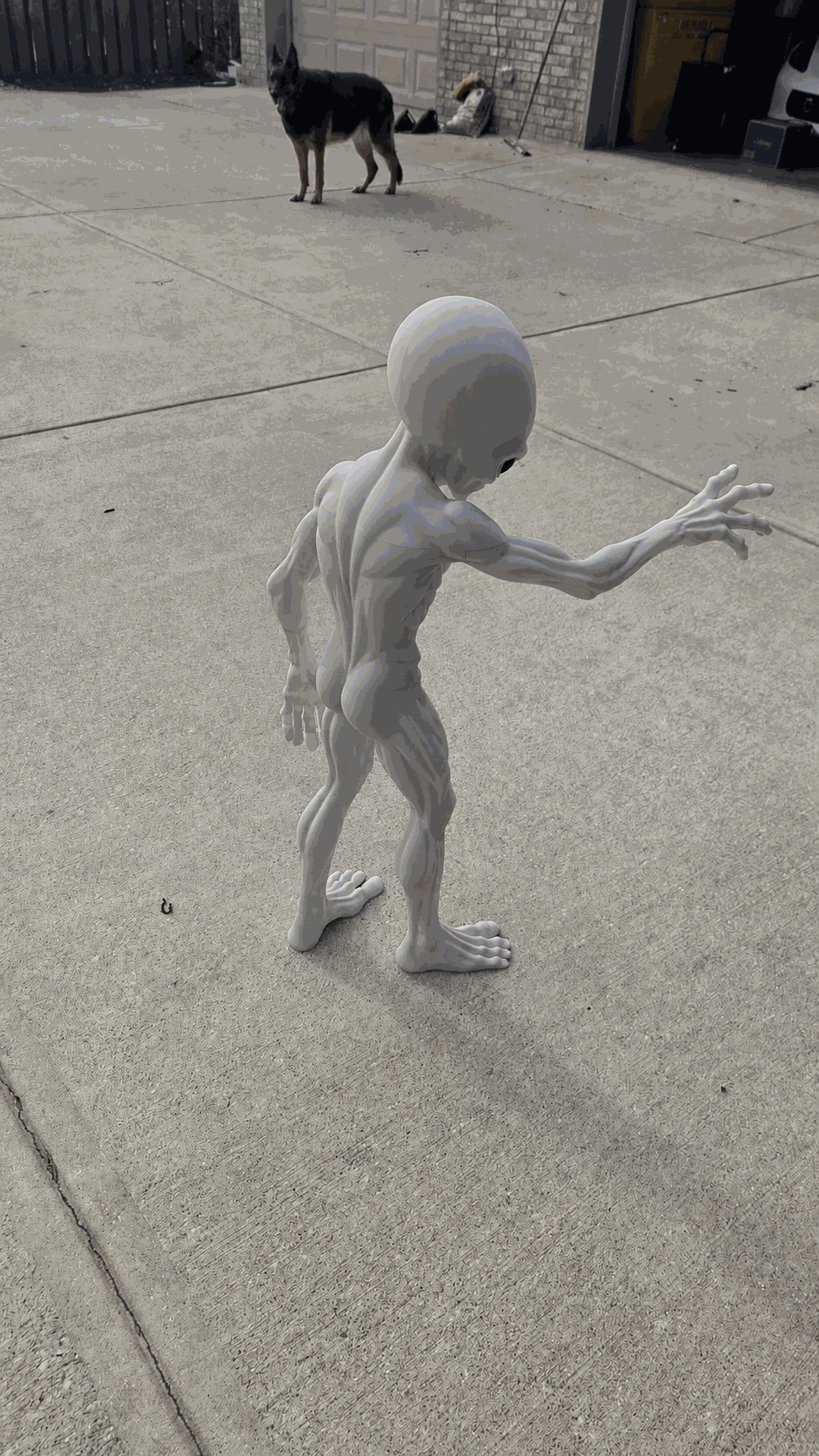 3" ft Alien Prop Medical version arm need glued your end by 3dCurioPrints