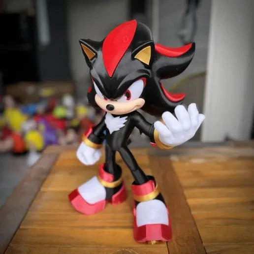 18-inch Shadow the Hedgehog bust statue collectible from Sonic franchise