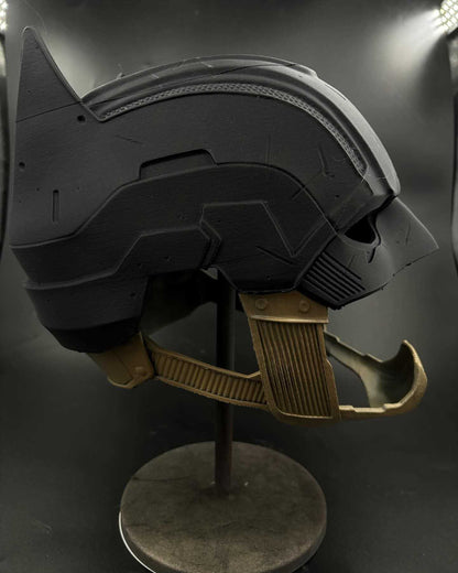 Vigilante detective mask full size helmet resembling Batman design