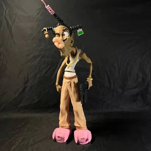 21 inch Loc Dog figurine movie prop from Don't Be a Menace to South Central