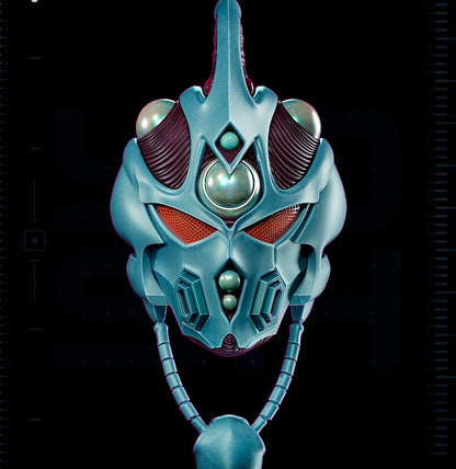 Blue Bio-Booster Armored Guyver helmet cosplay fitting heads up to 24 inches