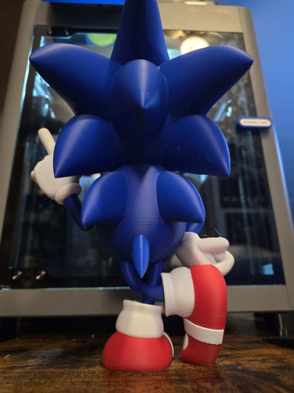 10" Sonic figure bust statue figure ready to ship by 3dCurioPrints
