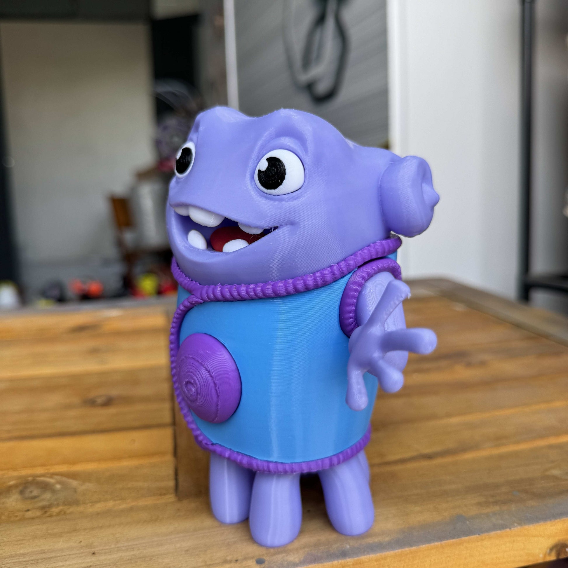 15" OH! character figure from the movie Home, kid-friendly alien toy for fans and collections