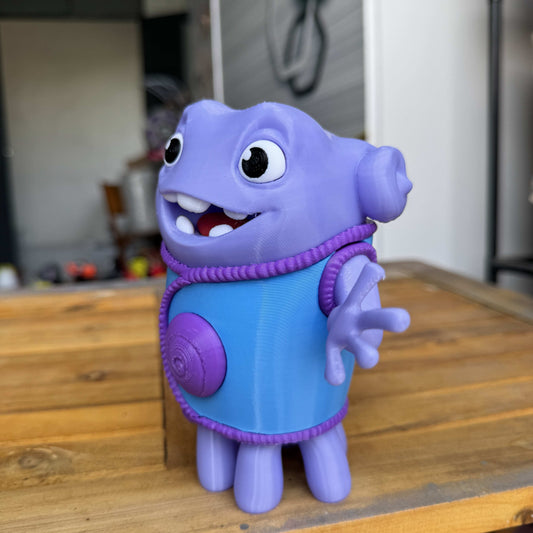 15" OH! character figure from the movie Home, kid-friendly alien toy for fans and collections