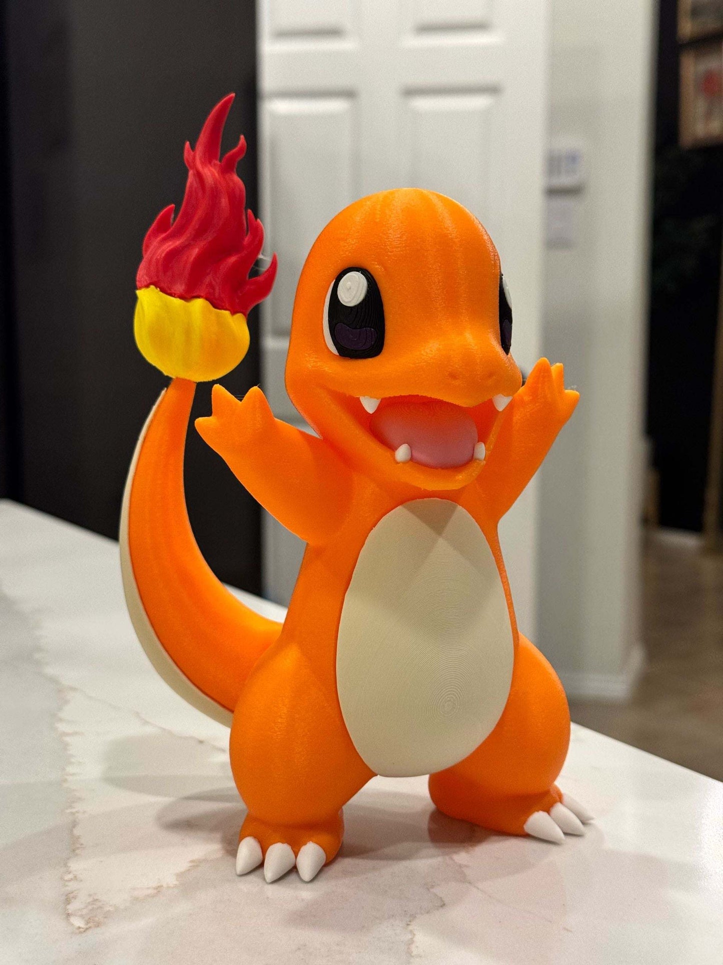 12" 1ft Charmander from Pokemon by 3dCurioPrints