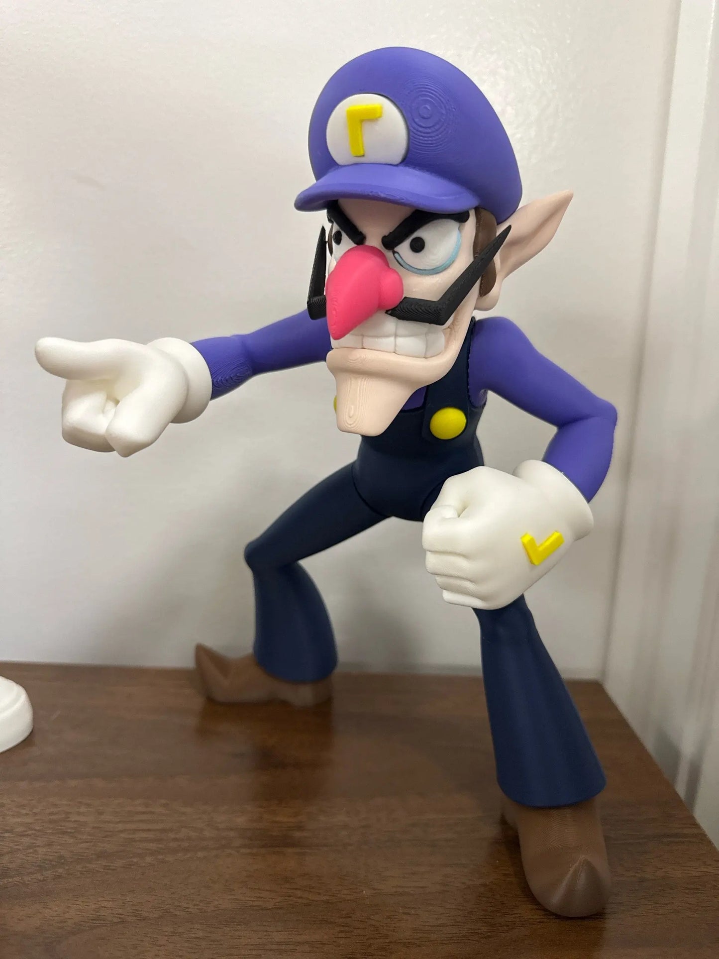 1ft 10in 22" Waluigi from Mario by 3dCurioPrints