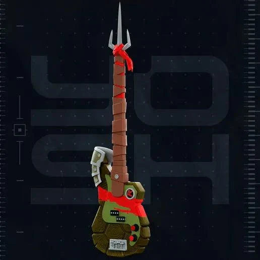 Teenage Mutant Ninja Turtles Raphael bass guitar for cosplay made to order