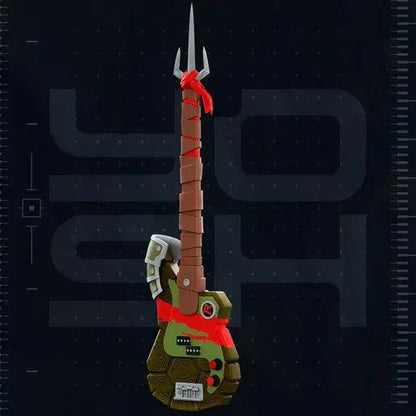 Teenage Mutant Ninja Turtles Raphael bass guitar for cosplay made to order