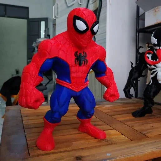 15-inch Spiderman statue figure standing 1 ft 3 in tall for Marvel collections