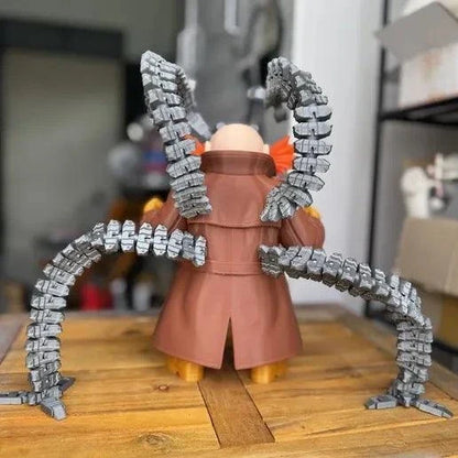 16-inch Dr. Eggman Eggtopus Sonic bust with removable arms and green coat option