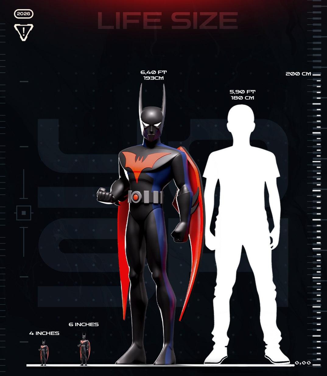 Life size 6ft 4in beyond batman model black no wings want wings message me extra by 3dCurioPrints