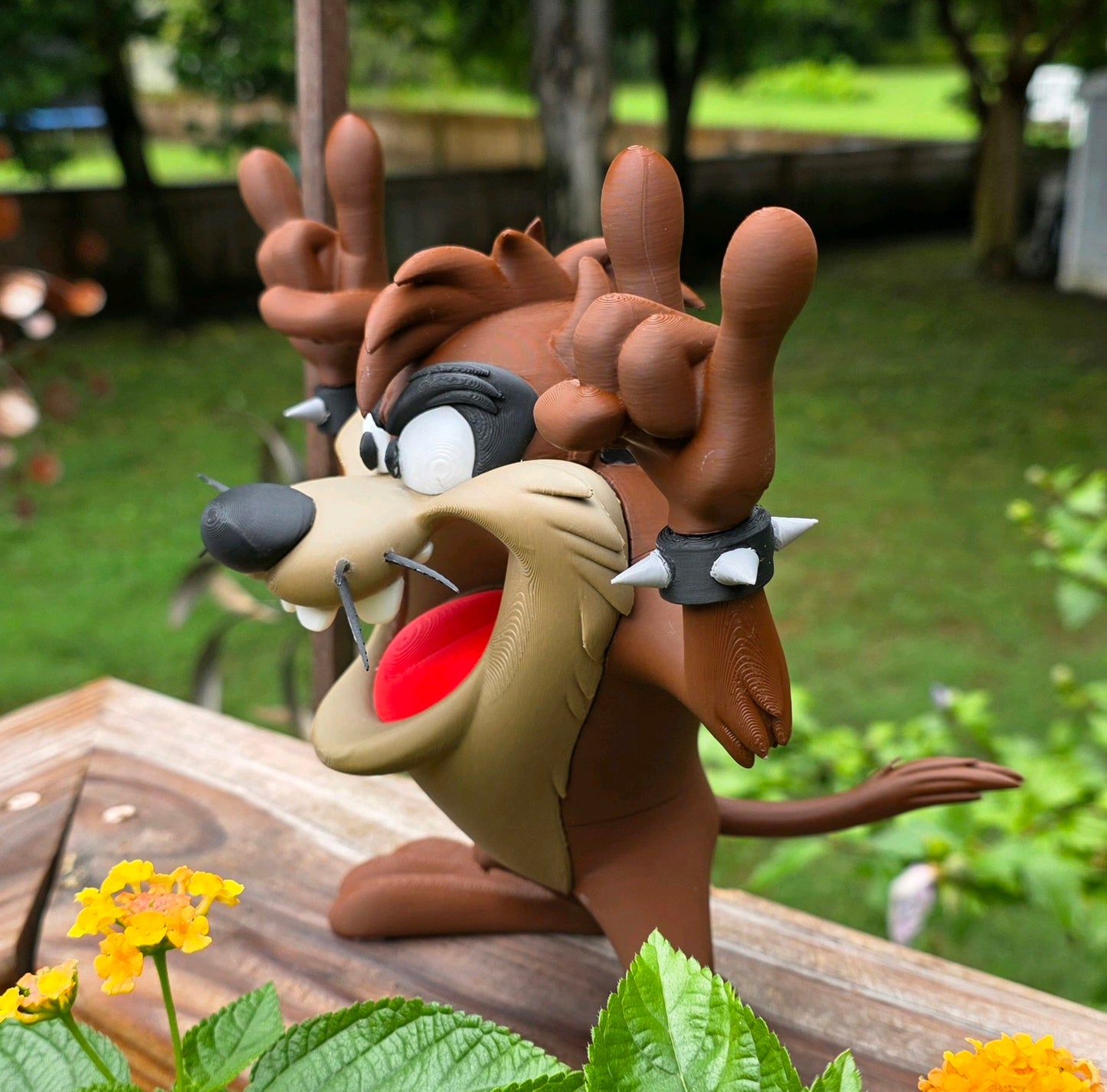 1ft taz rockin' out by 3dCurioPrints
