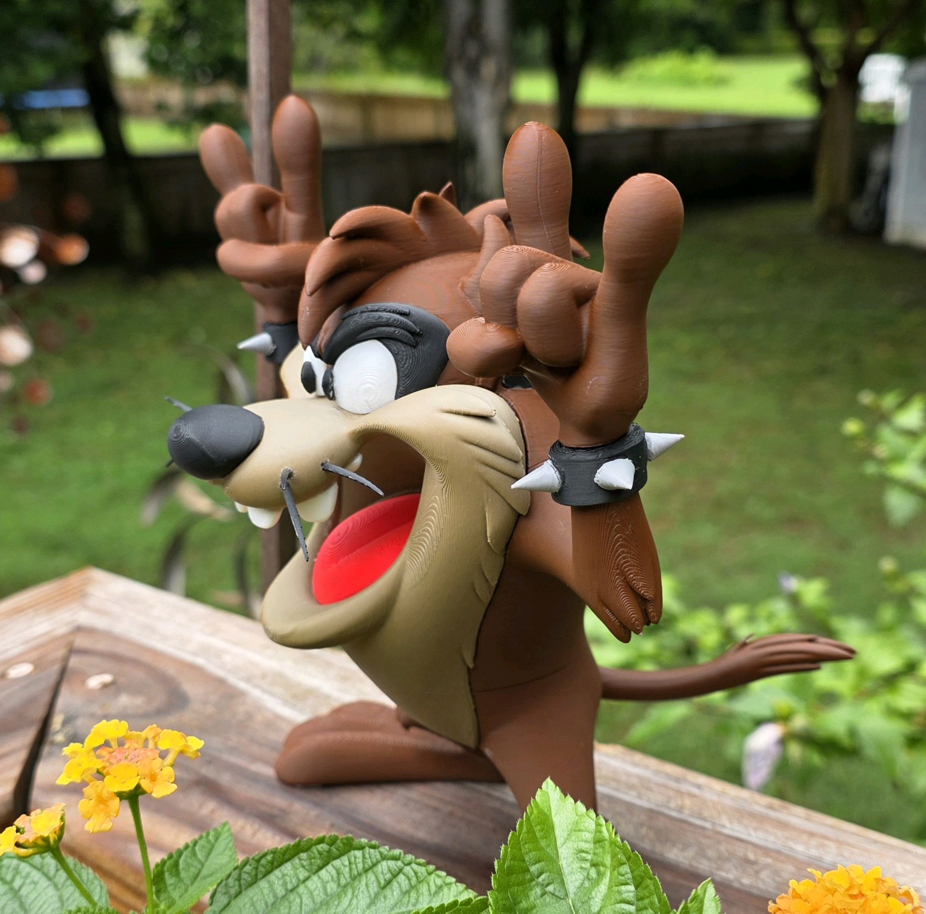 1ft taz rockin' out by 3dCurioPrints