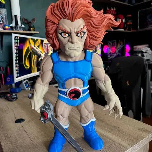 23 inch Thundercats Lion-O bust statue with separate sword for gluing