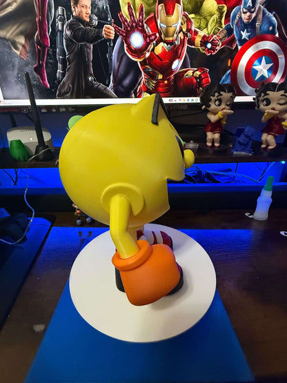 12 Inch 1ft Pacman Character Figure Bust Collectible Statuary