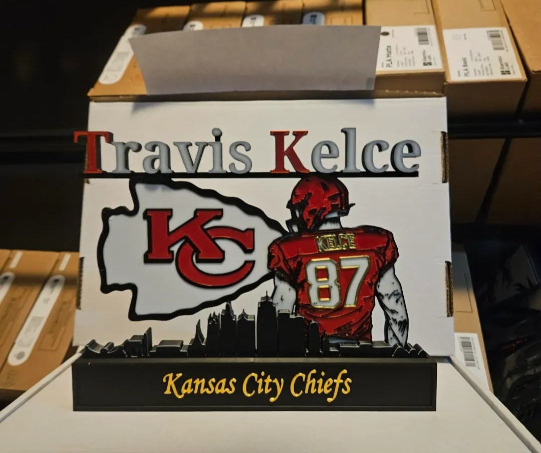 All sports 10-inch nameplate featuring NFL, NBA, MLB athletes like Kobe, Jordan, LeBron, Curry, Ohtani, and Brady for personalized sports fan display