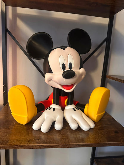 21 Inch 1ft 9in Mickey Mouse sitting arms and legs glued your end by 3dCurioPrints