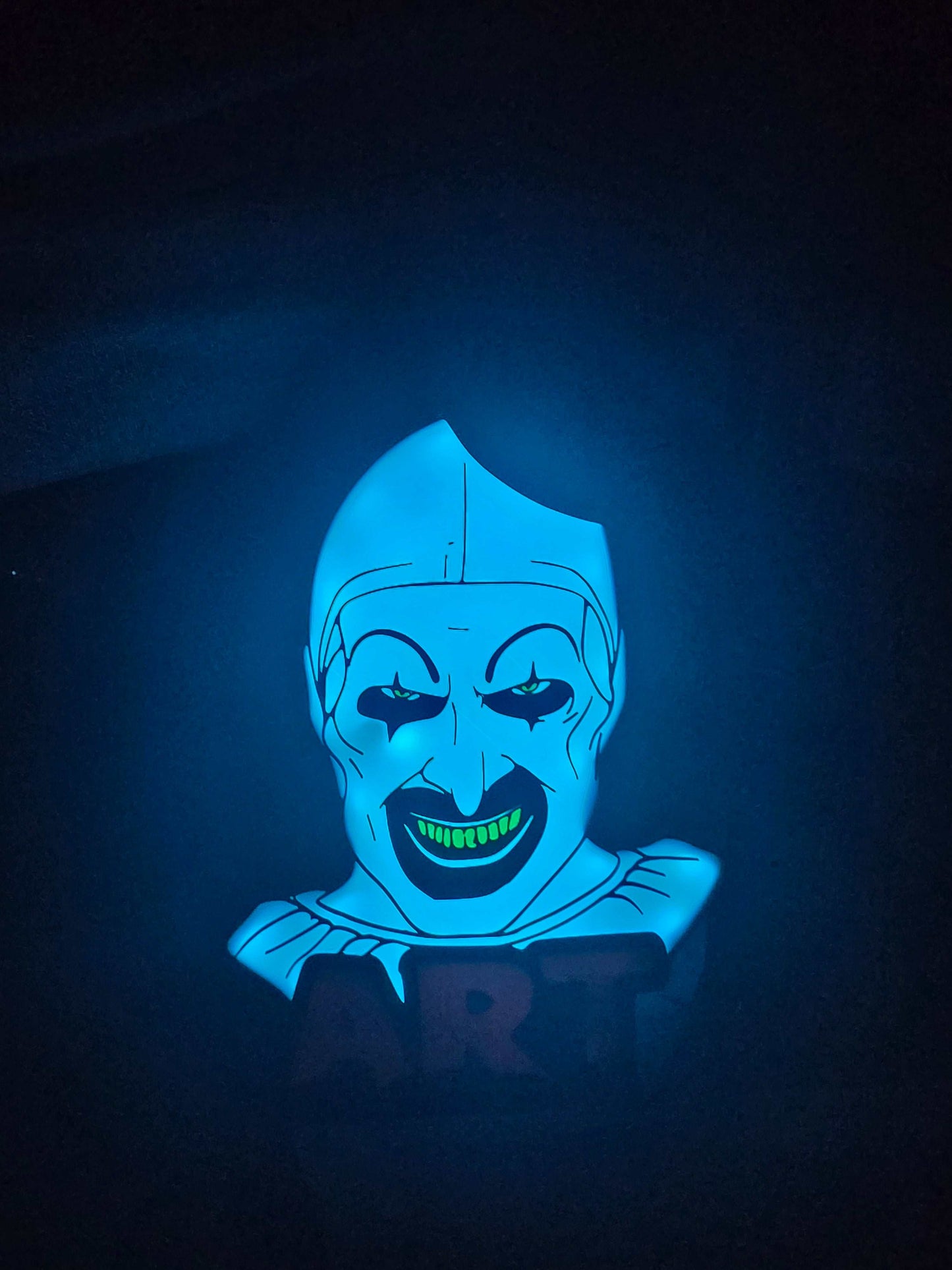Art the Clown Terrifier LED backlit horror lightbox display