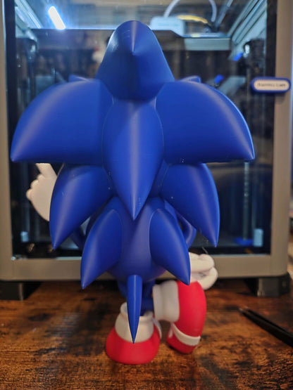 10" Sonic figure bust statue figure ready to ship by 3dCurioPrints