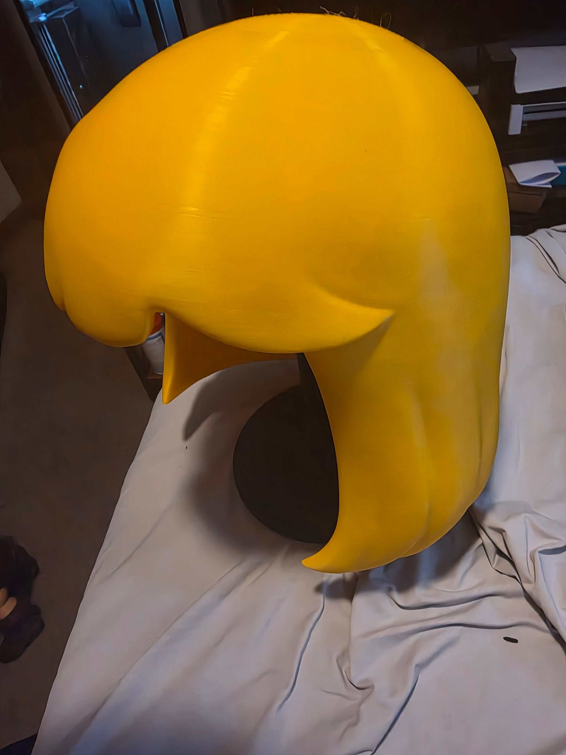 He-Man full-size hairpiece styled for standard cosplay heads
