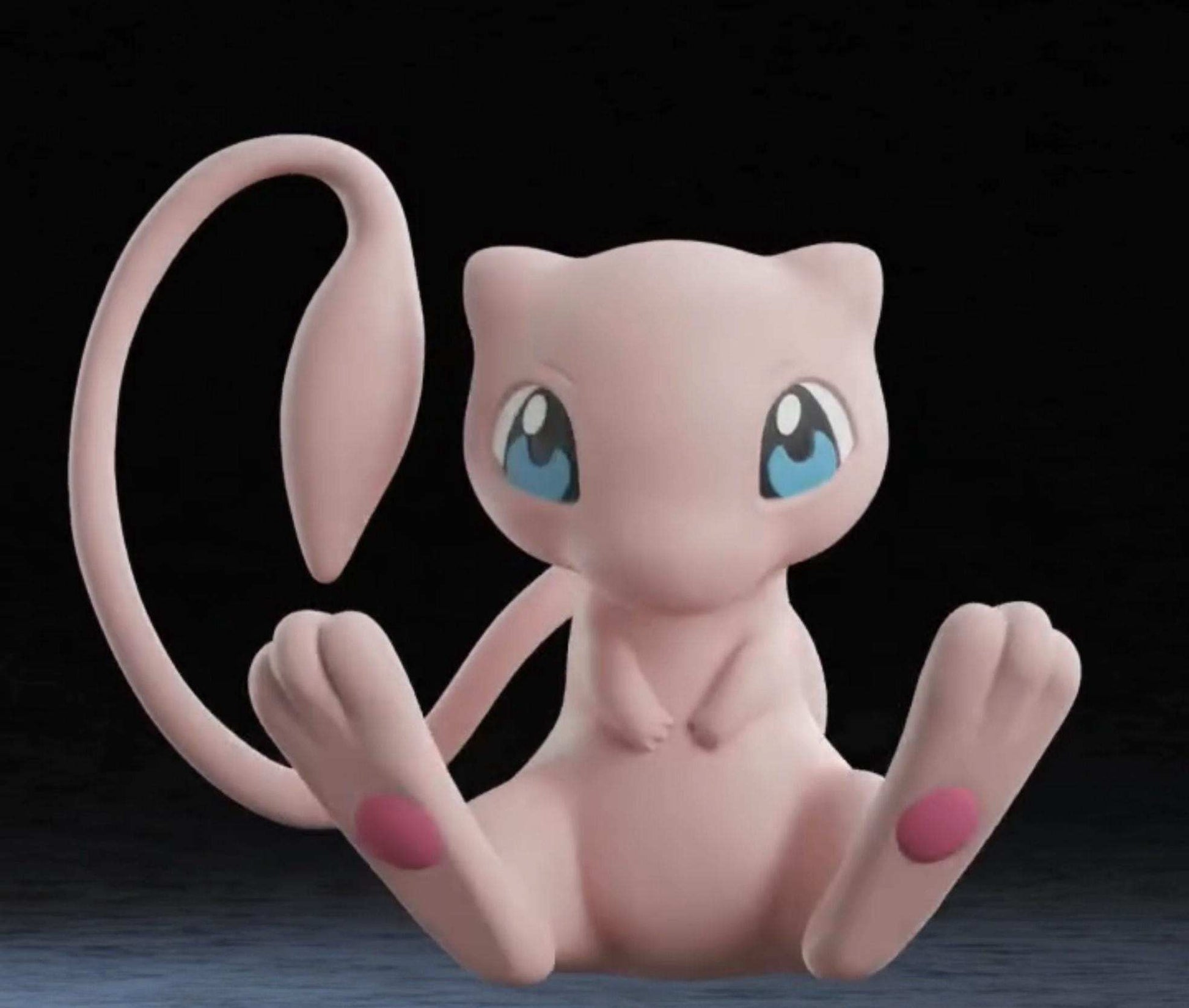 Life size full size 1ft Mew pokemon #0151 bust statue figure by 3dCurioPrints