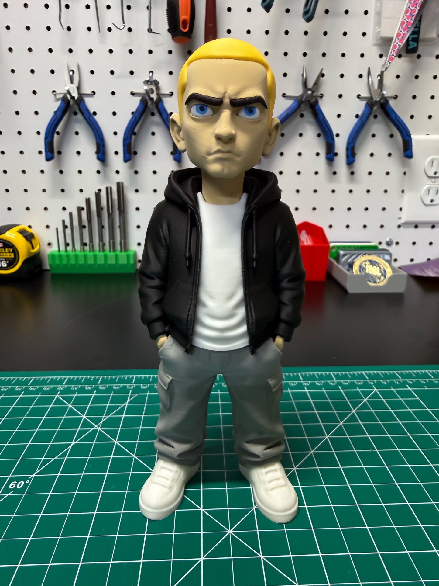 1ft Eminem rap god pick hair color by 3dCurioPrints