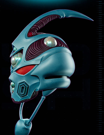 Bio-Booster blue Armored Guyver helmet cosplay fitting heads up to 24 inches