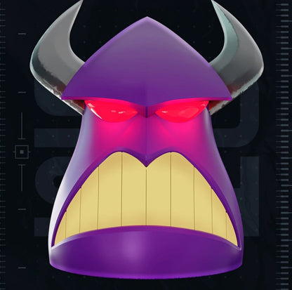 Evil Emperor Zurg mask helmet for heads up to 24 inches from Toy Story Buzz Lightyear