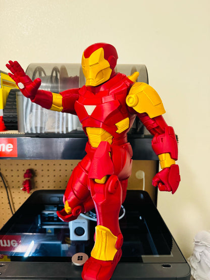 20" 1ft 8in Iron man some will be in piece use glue by 3dCurioPrints