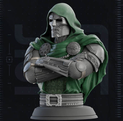32-inch life size Dr. Doom bust Marvel Avengers collectible statue