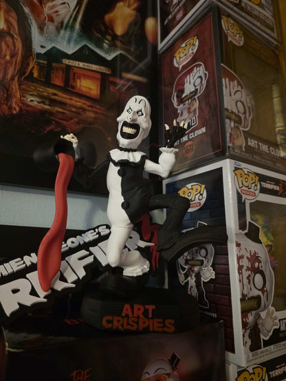 Terrifier 7" art crispies color not painted made to order by 3dCurioPrints