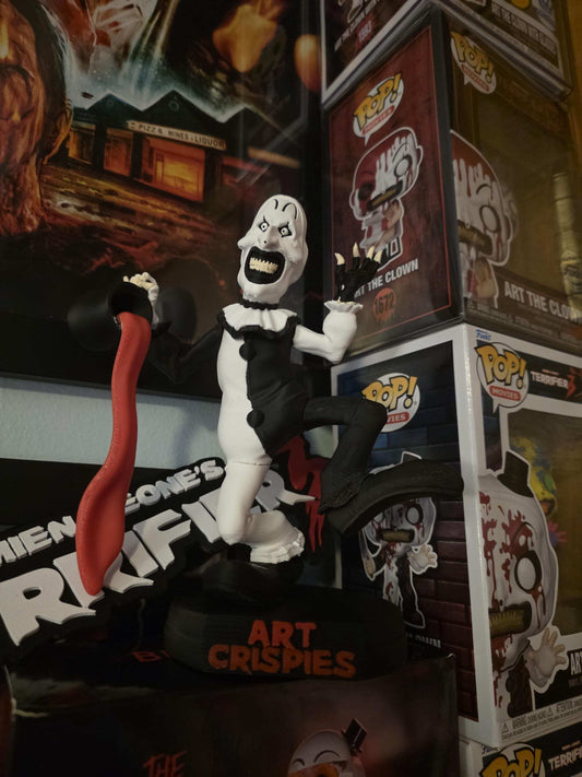 Terrifier 7" art crispies color not painted made to order by 3dCurioPrints