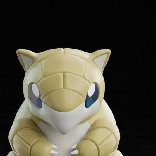 Full size pokemon sandshrew 1ft 10in #0027 bust statue figure by 3dCurioPrints